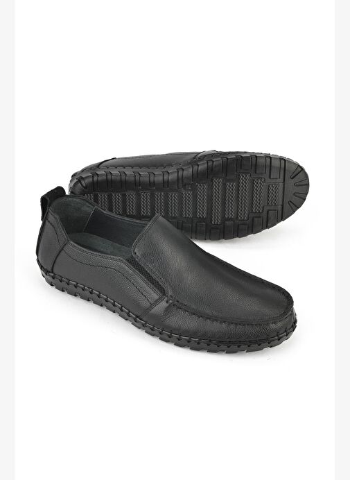 Ziya, Erkek Hakiki Deri Ayakkabı 1511040ZY18231 Siyah - Görsel 5