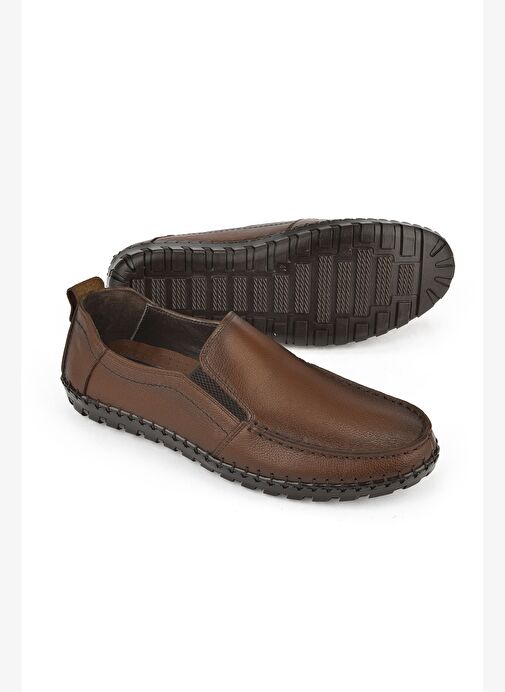 Ziya, Erkek Hakiki Deri Ayakkabı 1511040ZY18231 Taba - Görsel 5