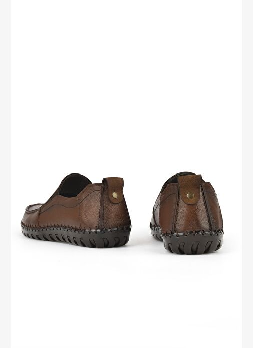 Ziya, Erkek Hakiki Deri Ayakkabı 1511040ZY18231 Taba - Görsel 4