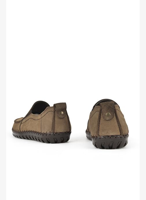 Ziya, Erkek Hakiki Deri Ayakkabı 1511040ZY182312 Kum - Görsel 4