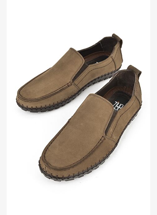 Ziya, Erkek Hakiki Deri Ayakkabı 1511040ZY182312 Kum - Görsel 6