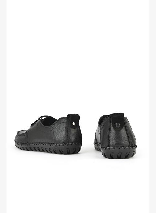 Ziya, Erkek Hakiki Deri Ayakkabı 1511040ZY18232 Siyah - Görsel 4