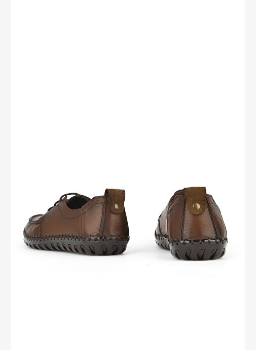 Ziya, Erkek Hakiki Deri Ayakkabı 1511040ZY18232 Taba - Görsel 4