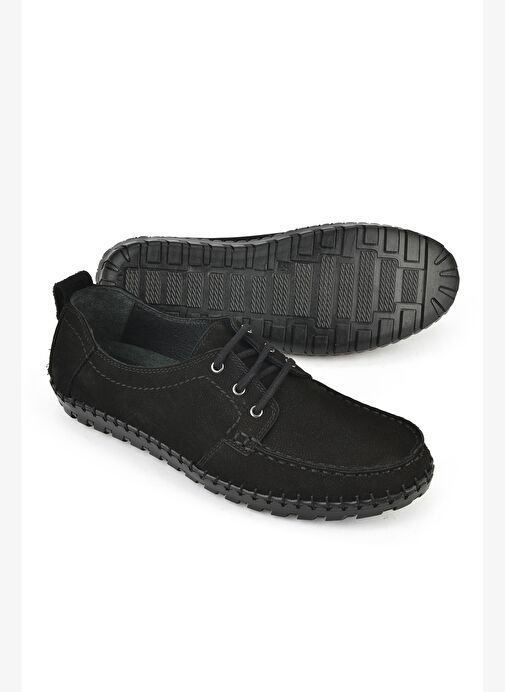 Ziya, Erkek Hakiki Deri Ayakkabı 1511040ZY182322 Siyah - Görsel 5