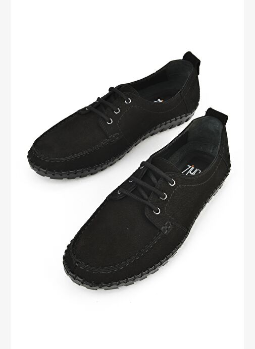 Ziya, Erkek Hakiki Deri Ayakkabı 1511040ZY182322 Siyah - Görsel 6