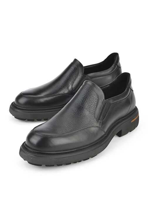 Ziya, Erkek Hakiki Deri Ayakkabı 153745Z30412 Siyah - Görsel 6