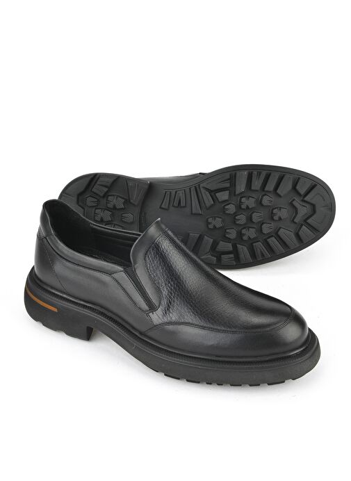 Ziya, Erkek Hakiki Deri Ayakkabı 153745Z30412 Siyah - Görsel 5
