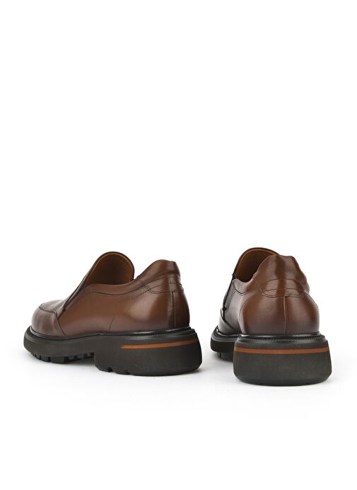 Ziya, Erkek Hakiki Deri Ayakkabı 153745Z30412 Taba - Görsel 4