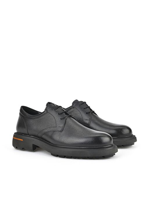 Ziya, Erkek Hakiki Deri Ayakkabı 153745Z30410 Siyah - Görsel 3