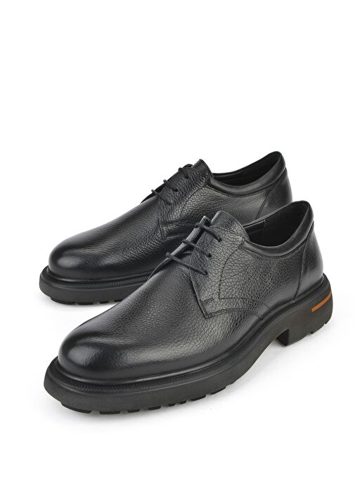Ziya, Erkek Hakiki Deri Ayakkabı 153745Z30410 Siyah - Görsel 6