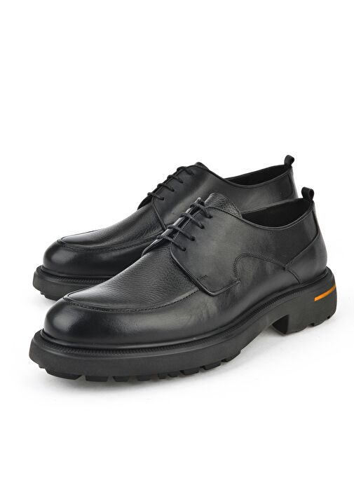 Ziya, Erkek Hakiki Deri Ayakkabı 153745Z30409 Siyah - Görsel 6