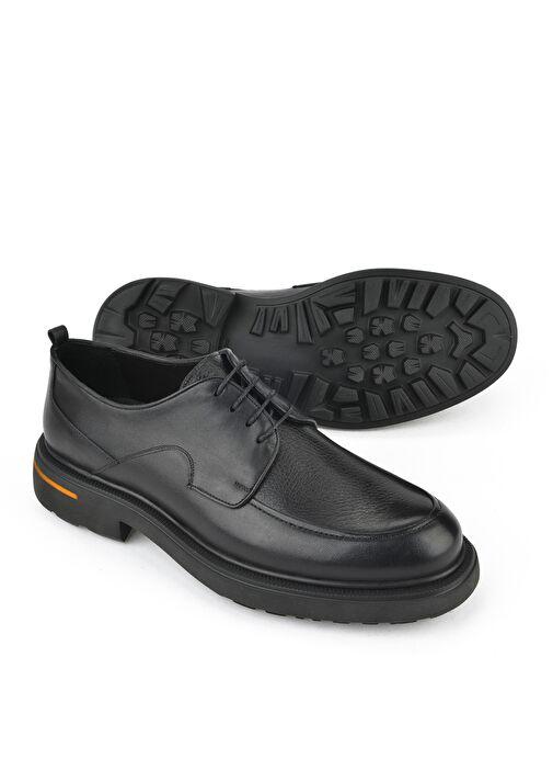 Ziya, Erkek Hakiki Deri Ayakkabı 153745Z30409 Siyah - Görsel 5