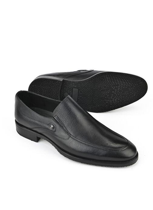 Ziya, Erkek Hakiki Deri Ayakkabı 153745Z80172 Siyah - Görsel 5