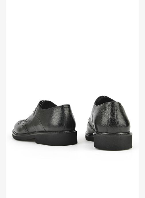 Ziya, Erkek Hakiki Deri Ayakkabı 143145Z6252 Siyah - Görsel 4