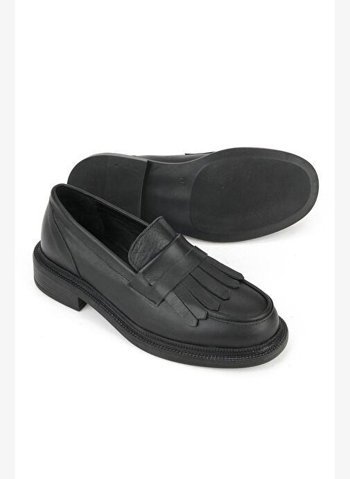 Ziya, Kadın Hakiki Deri Ayakkabı 153111Z22402 Siyah - Görsel 5