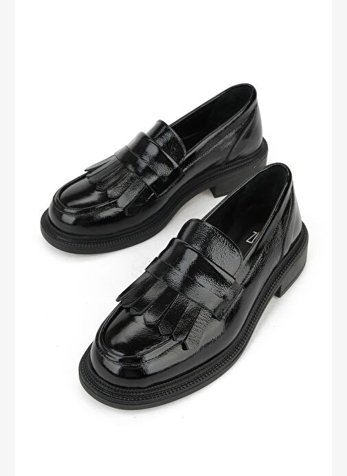 Ziya, Kadın Hakiki Deri Ayakkabı 153111Z224022 Siyah - Görsel 6