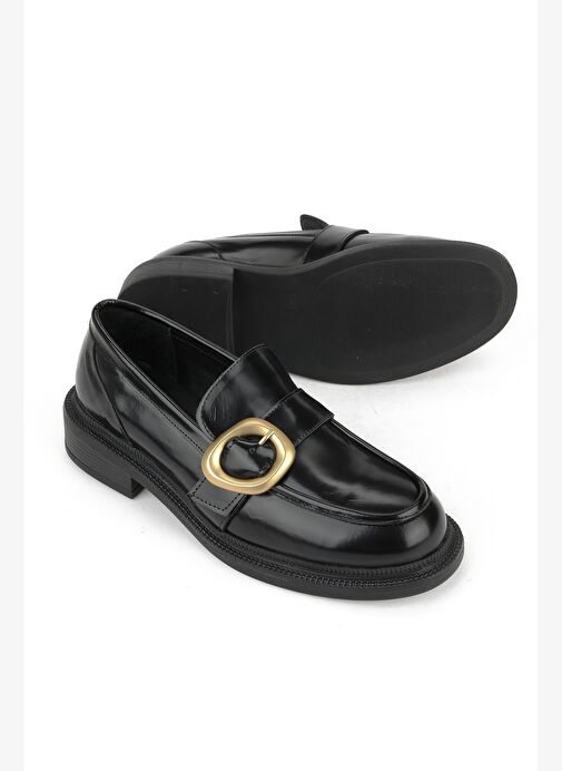 Ziya, Kadın Hakiki Deri Ayakkabı 153111Z22410 Siyah - Görsel 5