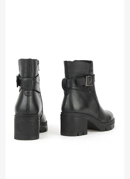 Ziya, Kadın Hakiki Deri Bot 1531022Z7694 Siyah - Görsel 4