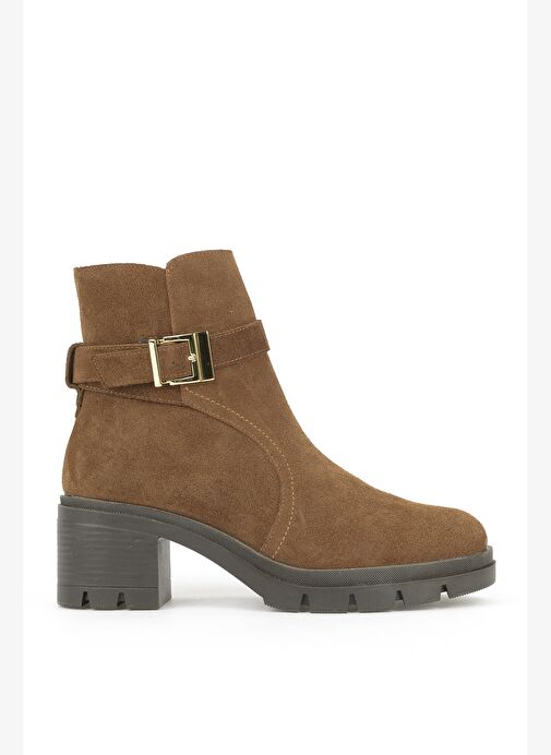 Ziya, Kadın Hakiki Deri Bot 1531022Z76942 Tütün - Görsel 2
