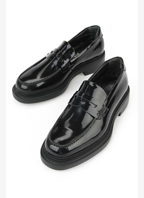 Ziya, Kadın Hakiki Deri Ayakkabı 1531022Z1171 Siyah - Görsel 6