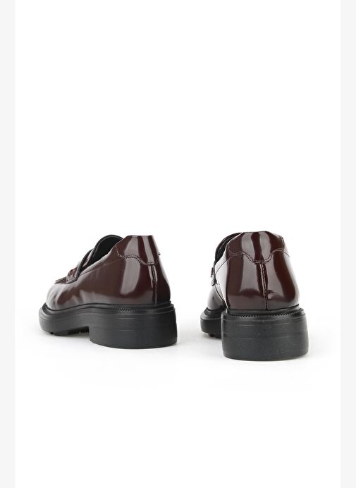 Ziya, Kadın Hakiki Deri Ayakkabı 1531022Z1171 Bordo - Görsel 4