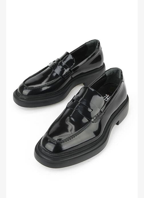 Ziya, Erkek Hakiki Deri Ayakkabı 1531022Z1171M Siyah - Görsel 6