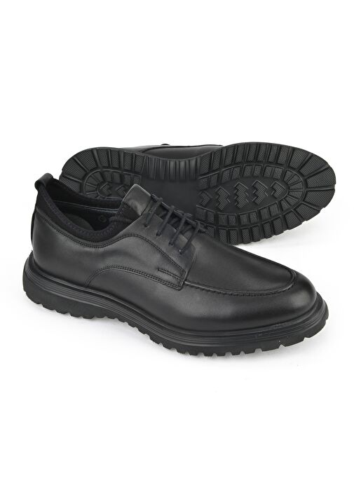 Ziya, Erkek Hakiki Deri Ayakkabı 153498Z17331 Siyah - Görsel 5