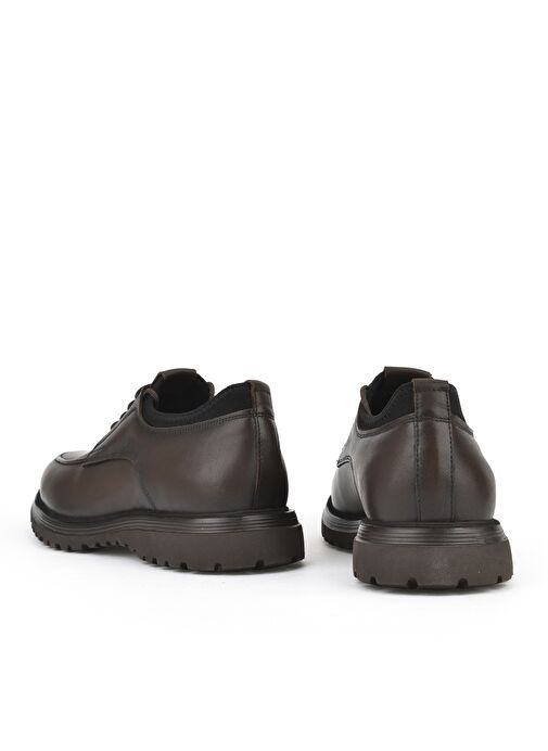 Ziya, Erkek Hakiki Deri Ayakkabı 153498Z17331 Kahve - Görsel 4