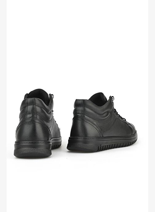 Ziya, Erkek Hakiki Deri Bot 1531040ZK2102 Siyah - Görsel 4