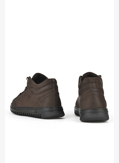 Ziya, Erkek Hakiki Deri Bot 1531040ZK21022 Kahve - Görsel 4