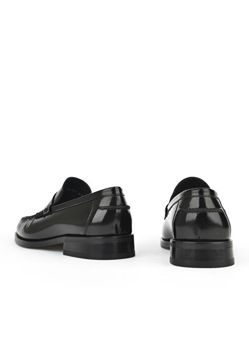 Ziya, Erkek Hakiki Deri Ayakkabı 15350Z6868 Siyah - Görsel 4