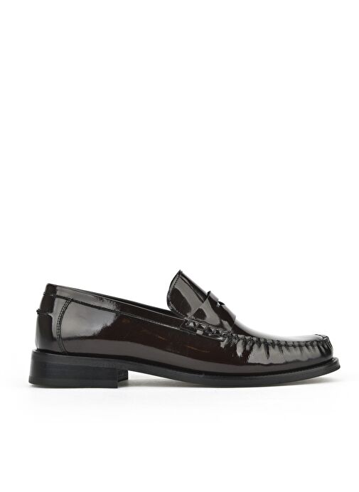 Ziya, Erkek Hakiki Deri Ayakkabı 15350Z6868 Bordo - Görsel 2