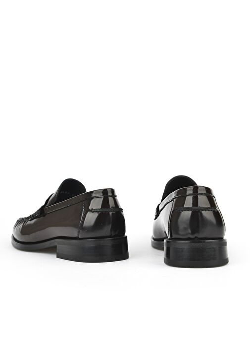 Ziya, Erkek Hakiki Deri Ayakkabı 15350Z6868 Bordo - Görsel 4