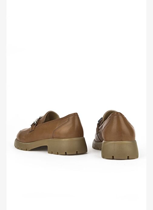 Ziya, Kadın Hakiki Deri Ayakkabı 15319Z44353 Taba - Görsel 4