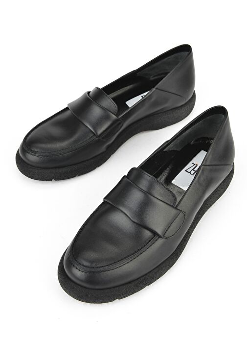 Ziya, Kadın Hakiki Deri Ayakkabı 15319Z44307 Siyah - Görsel 6