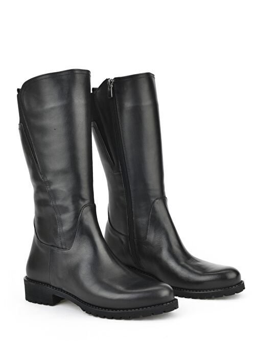 Ziya, Kadın Hakiki Deri Çizme 15319Z88042 Siyah - Görsel 3