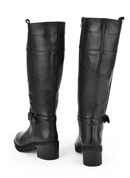 Ziya, Kadın Hakiki Deri Çizme 15319Z8006 Siyah - Görsel 4