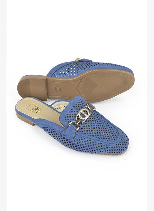 Ziya, Kadın Terlik 1511044Z5002 Mavi - Görsel 6