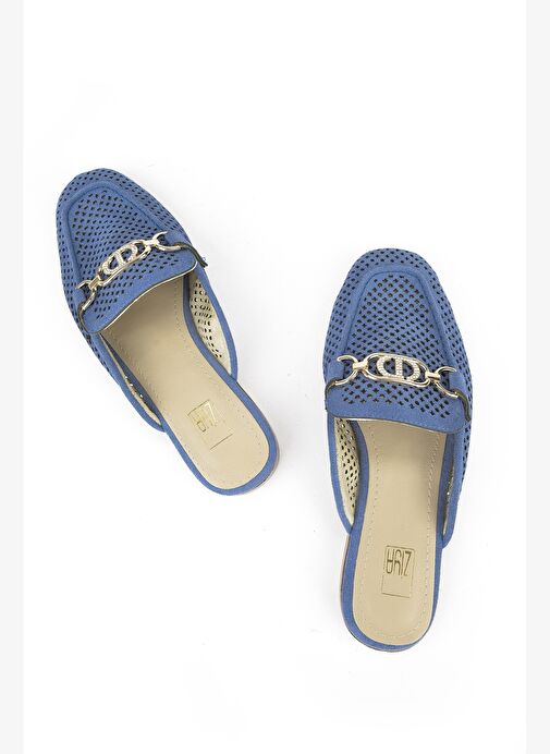 Ziya, Kadın Terlik 1511044Z5002 Mavi - Görsel 4