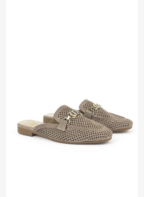 Ziya, Kadın Terlik 1511044Z5002 Vizon - Görsel 3