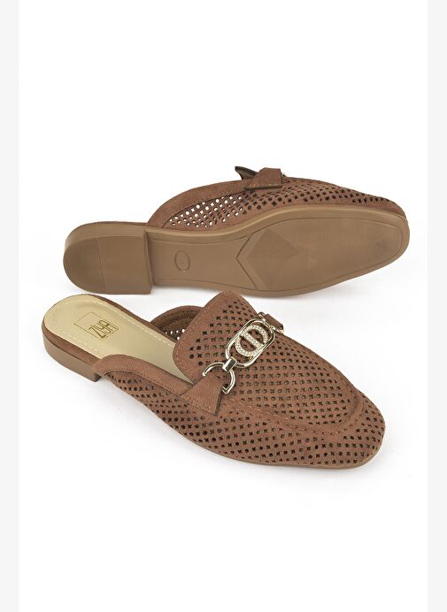 Ziya, Kadın Terlik 1511044Z5002 Taba - Görsel 5