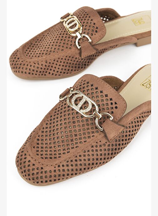 Ziya, Kadın Terlik 1511044Z5002 Taba - Görsel 6