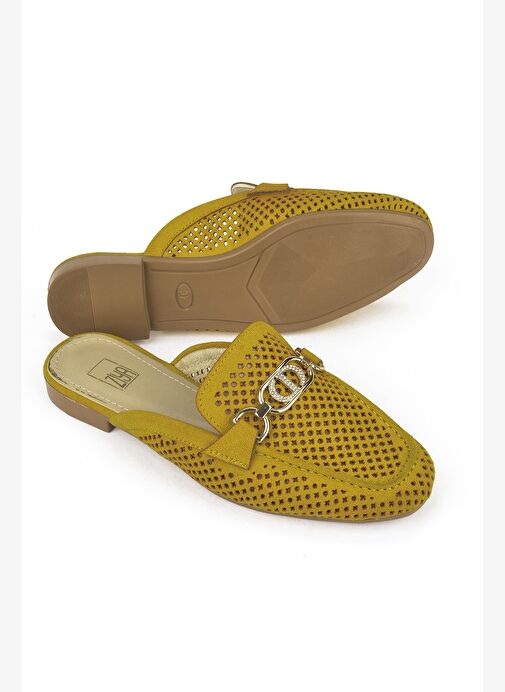 Ziya, Kadın Terlik 1511044Z5002 Sarı - Görsel 5