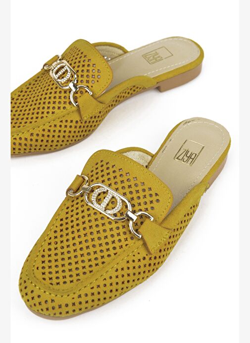 Ziya, Kadın Terlik 1511044Z5002 Sarı - Görsel 6