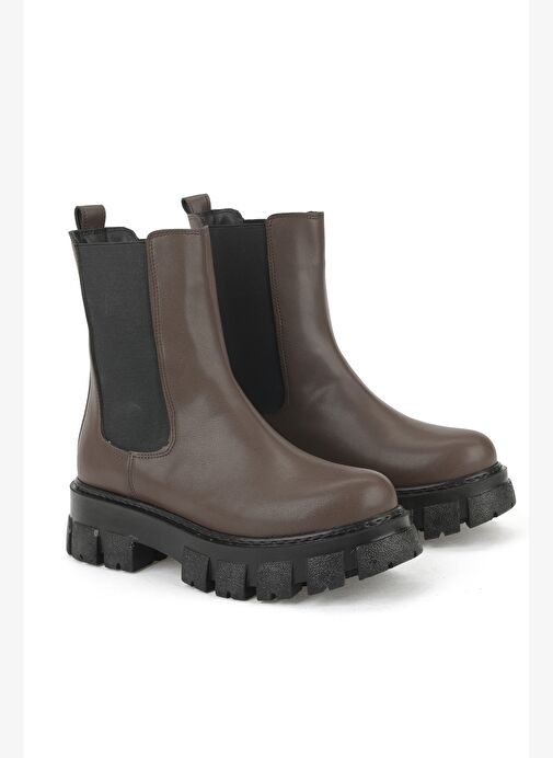 Ziya, Kadın Bot 1531044Z4002 Kahve - Görsel 3