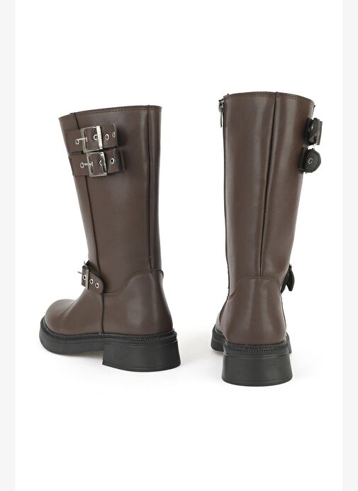 Ziya, Kadın Cizme 1531044Z4003 Kahve - Görsel 4