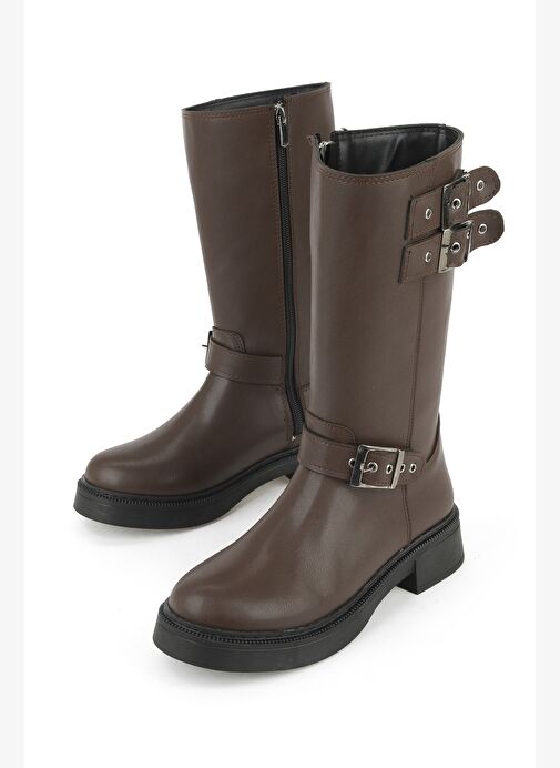 Ziya, Kadın Cizme 1531044Z4003 Kahve - Görsel 6