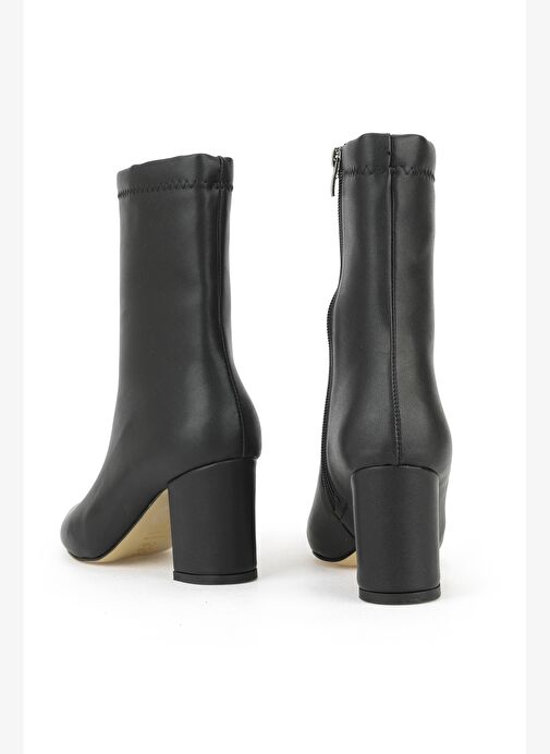 Ziya, Kadın Topuklu Bot 1531044Z4006 Siyah - Görsel 4