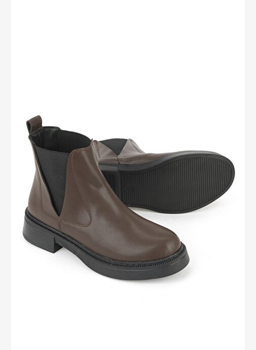 Ziya, Kadın Bot 1531044Z4008 Kahve - Görsel 5