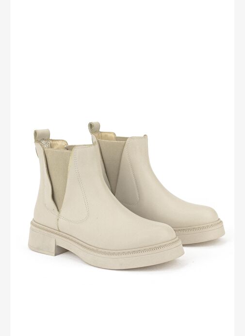 Ziya, Kadın Bot 1531044Z4008 Bej - Görsel 3